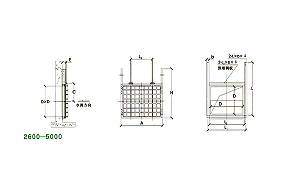 MXFS-2.6*2.6米到MXFS-5*5米安装布置图